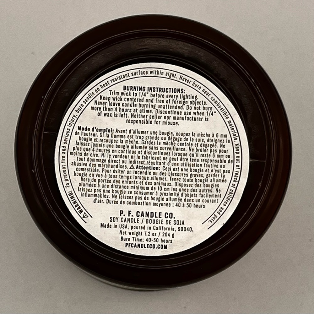 SANDLEWOOD ROSE SOY CANDLE - Picture 5 of 5